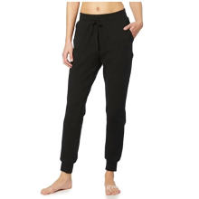 Factory wholesale high-quality promotional slim-fit sweat-absorbent ladies stacked sweatpants